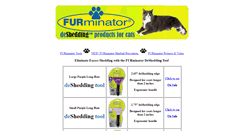 Desktop Screenshot of furminators.com