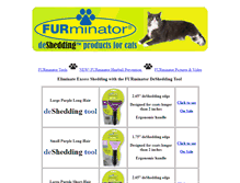 Tablet Screenshot of furminators.com